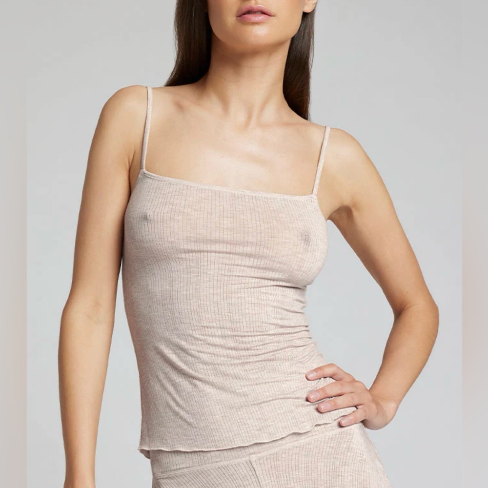 Negative Underwear Ribbed Nude Camisole